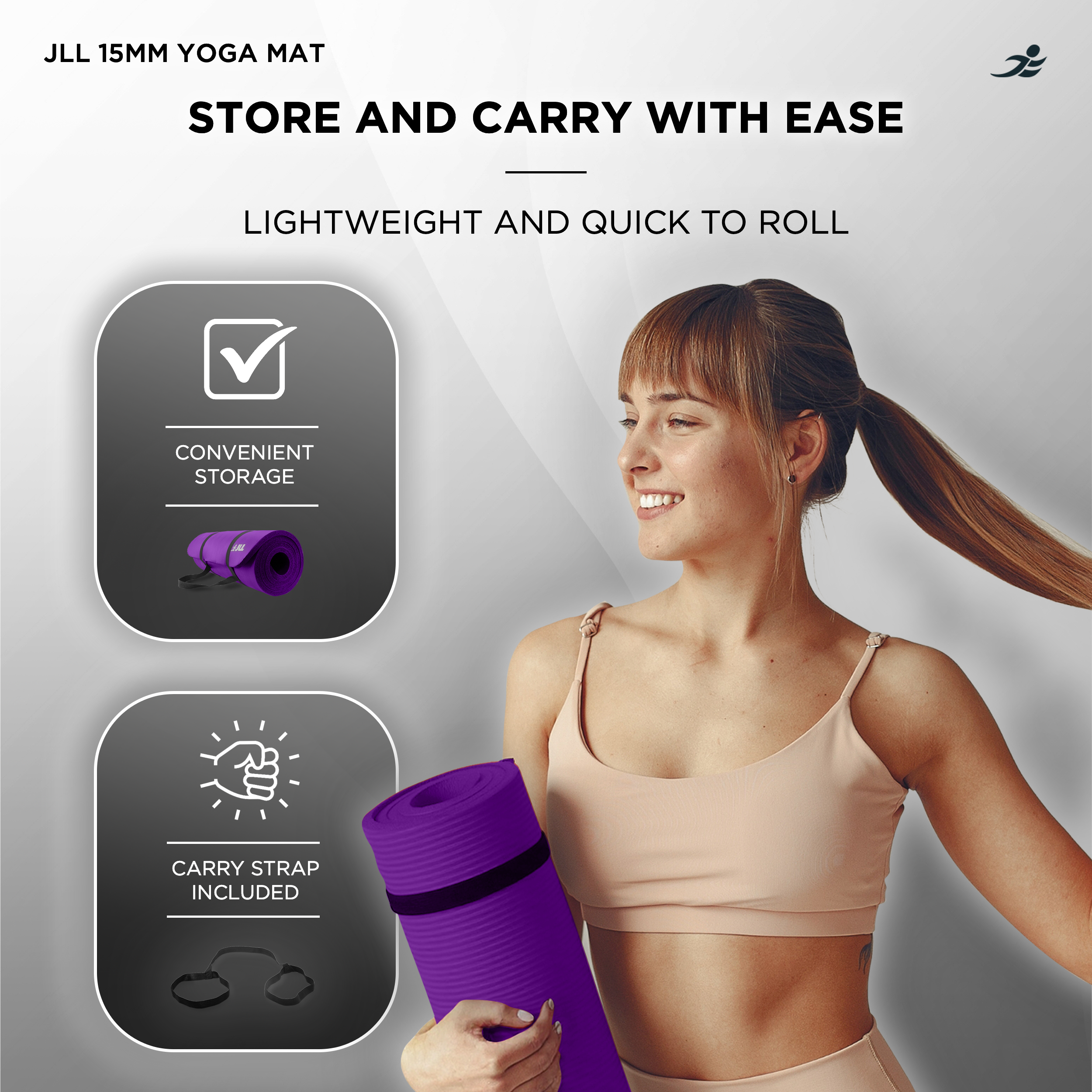 15mm Yoga Mat Extra-Thick