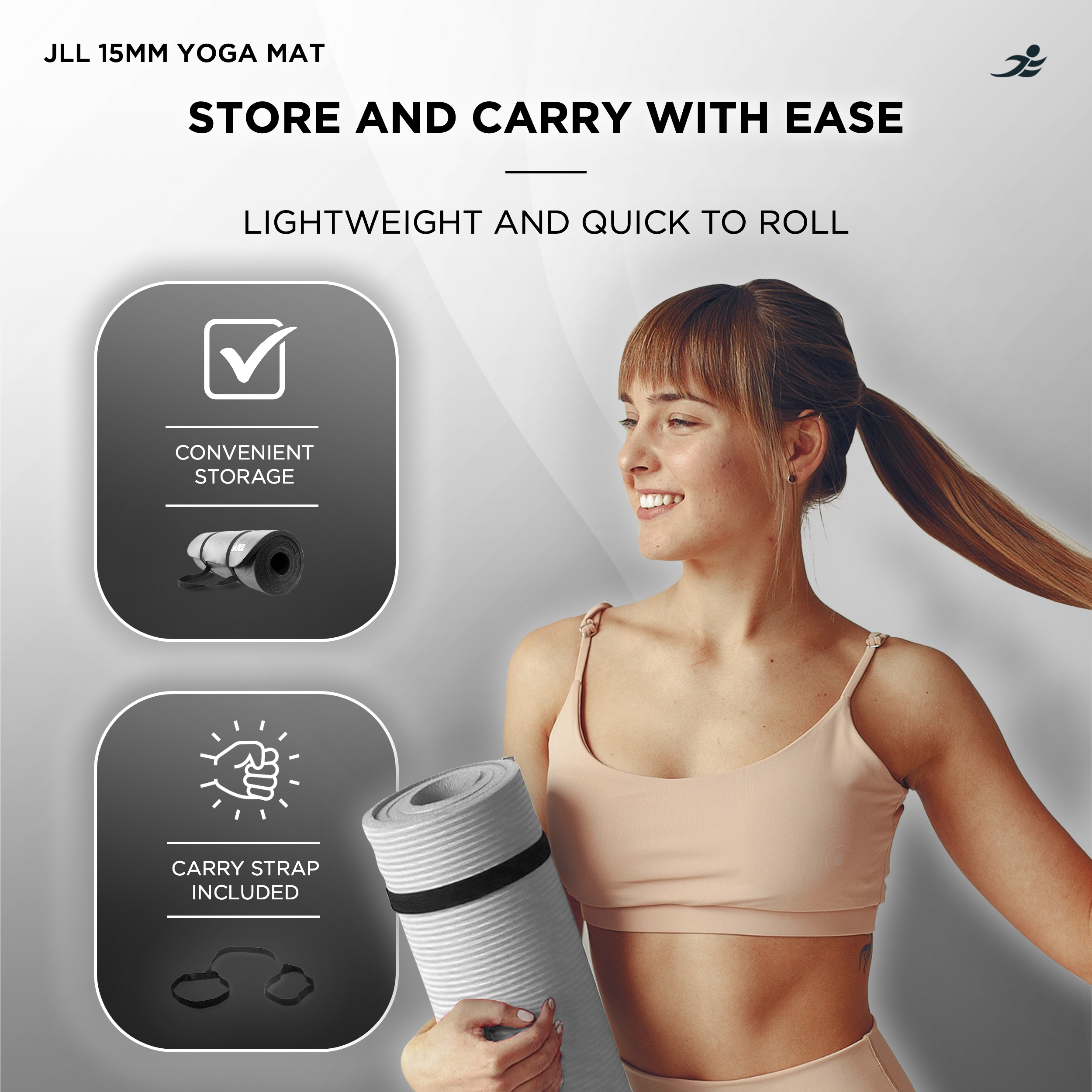 15mm Yoga Mat Extra-Thick