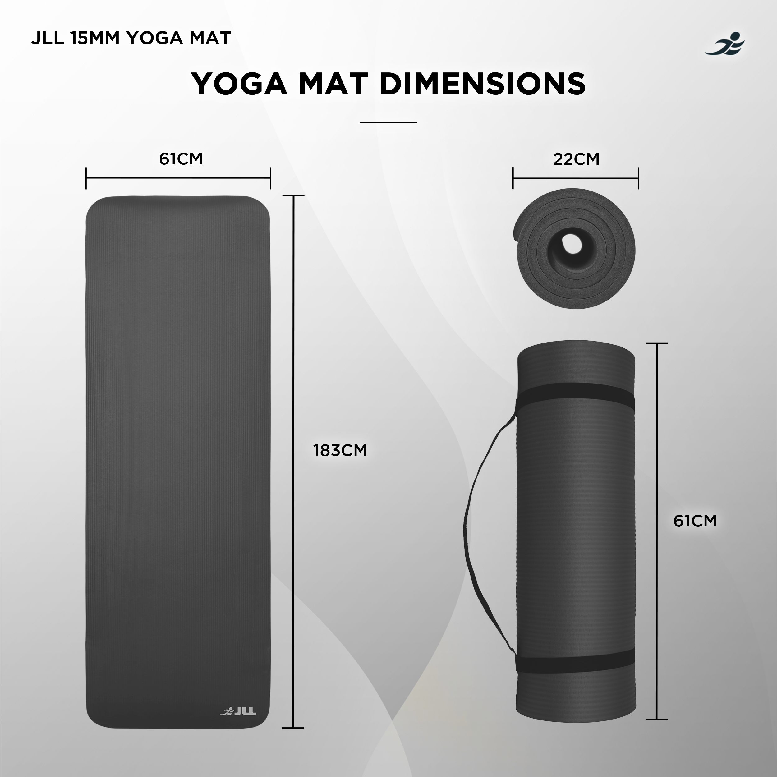 Yoga Mat 10mm Thickness