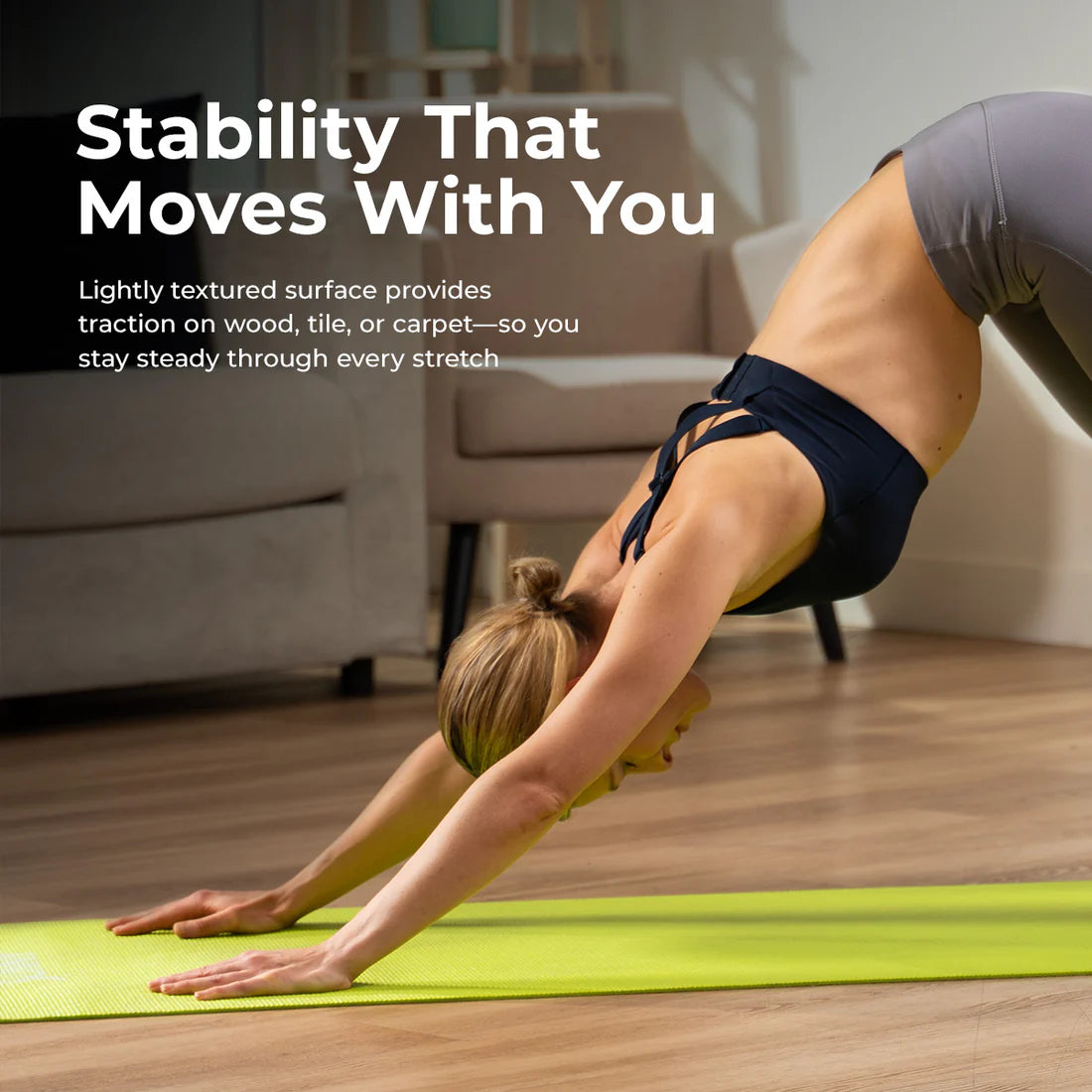 Sunny Health & Fitness High-Density Yoga Mat