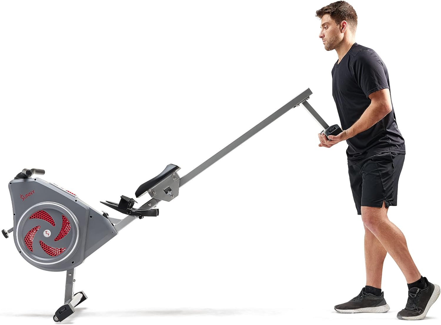 Sunny Health and Fitness Dynamic Air Rowing Machine
