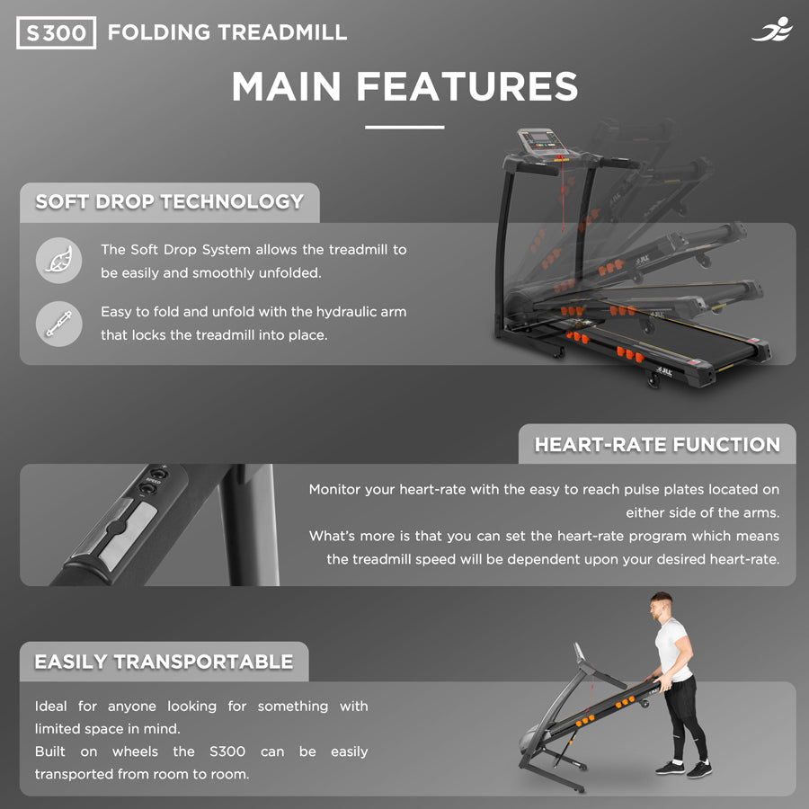S300 Folding Treadmill - Packaging Damage