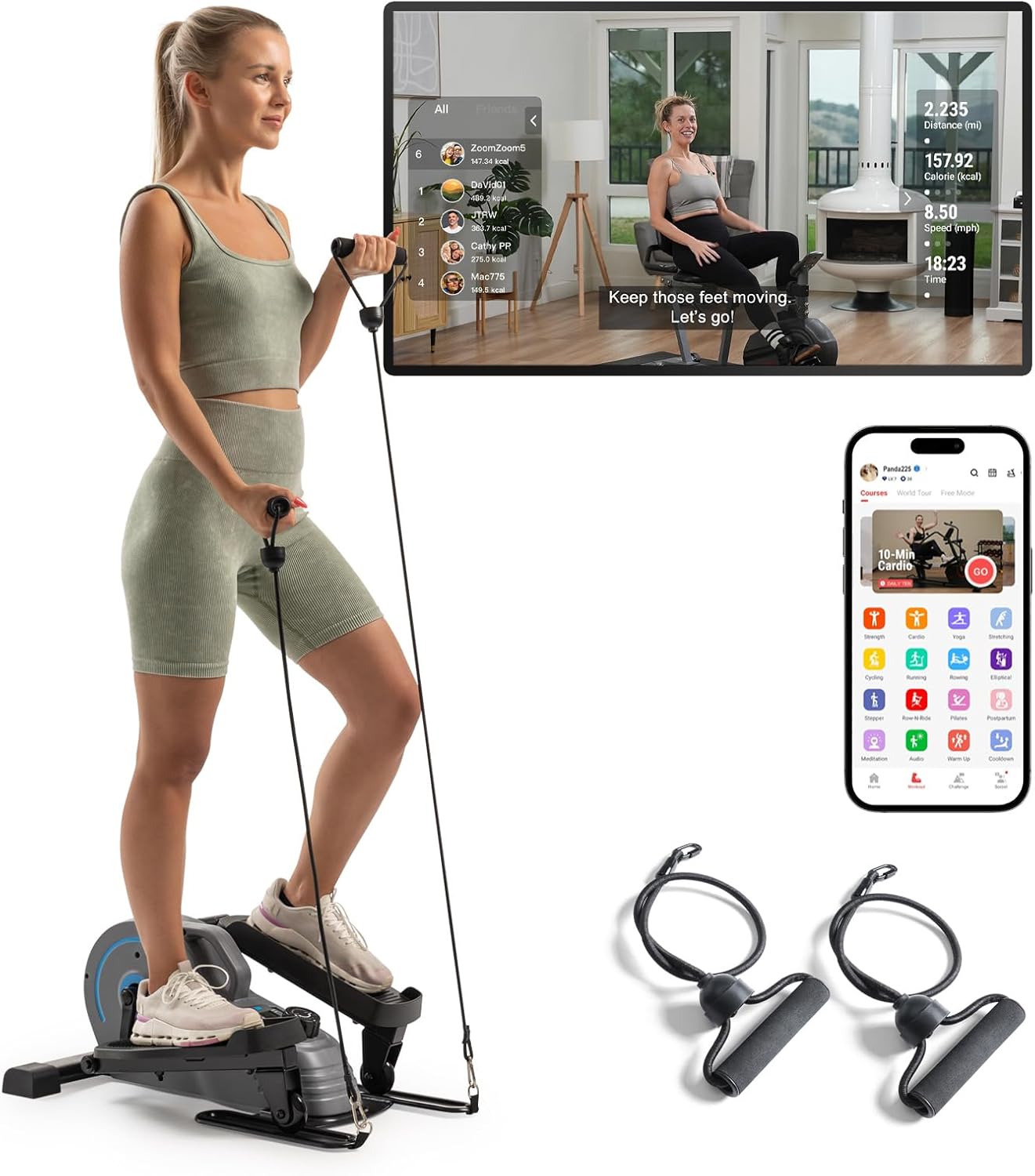 JLL E120 Smart Mini Elliptical