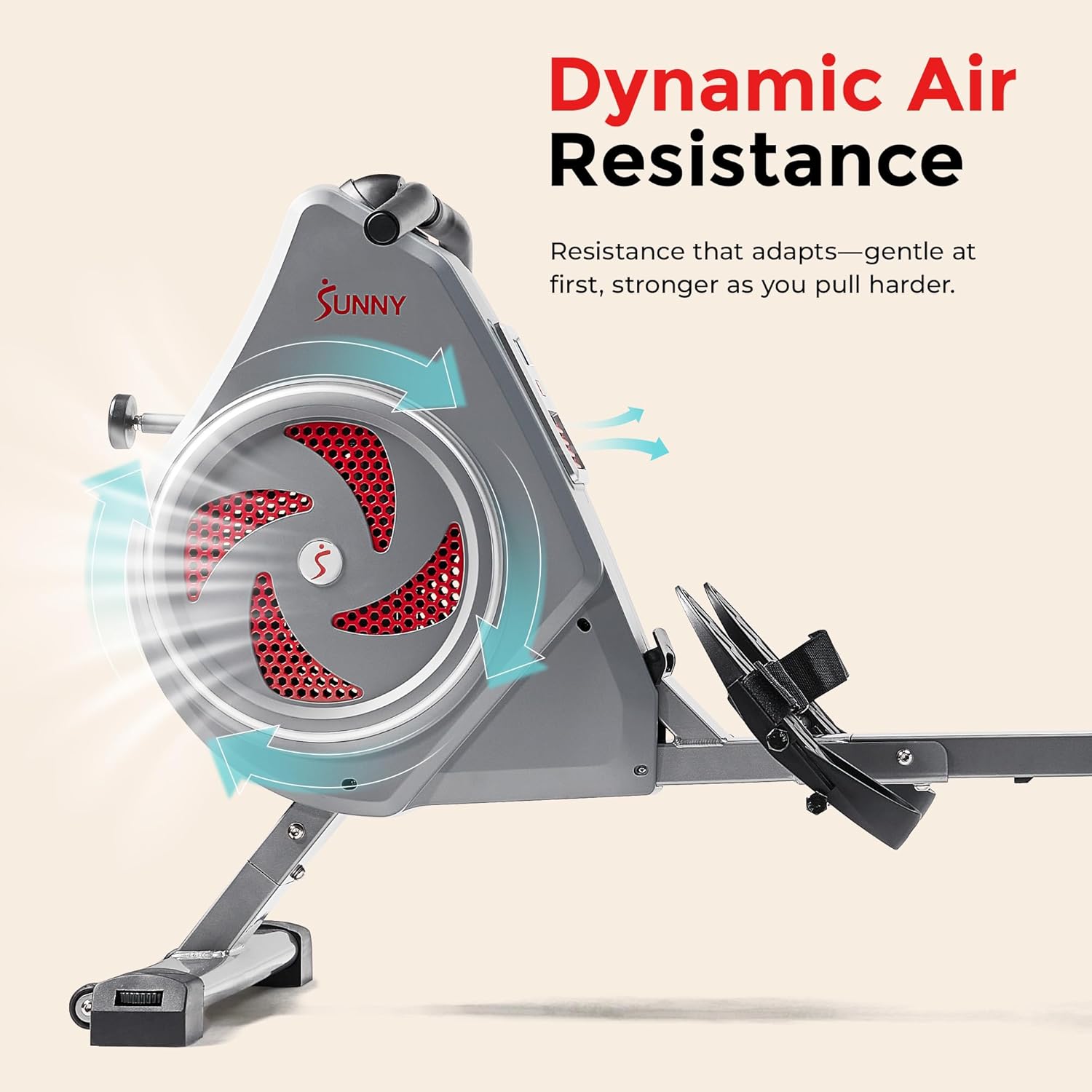 Dynamic Air Rowing Machine