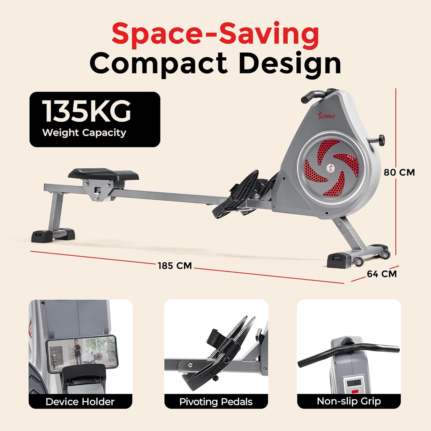 Dynamic Air Rowing Machine