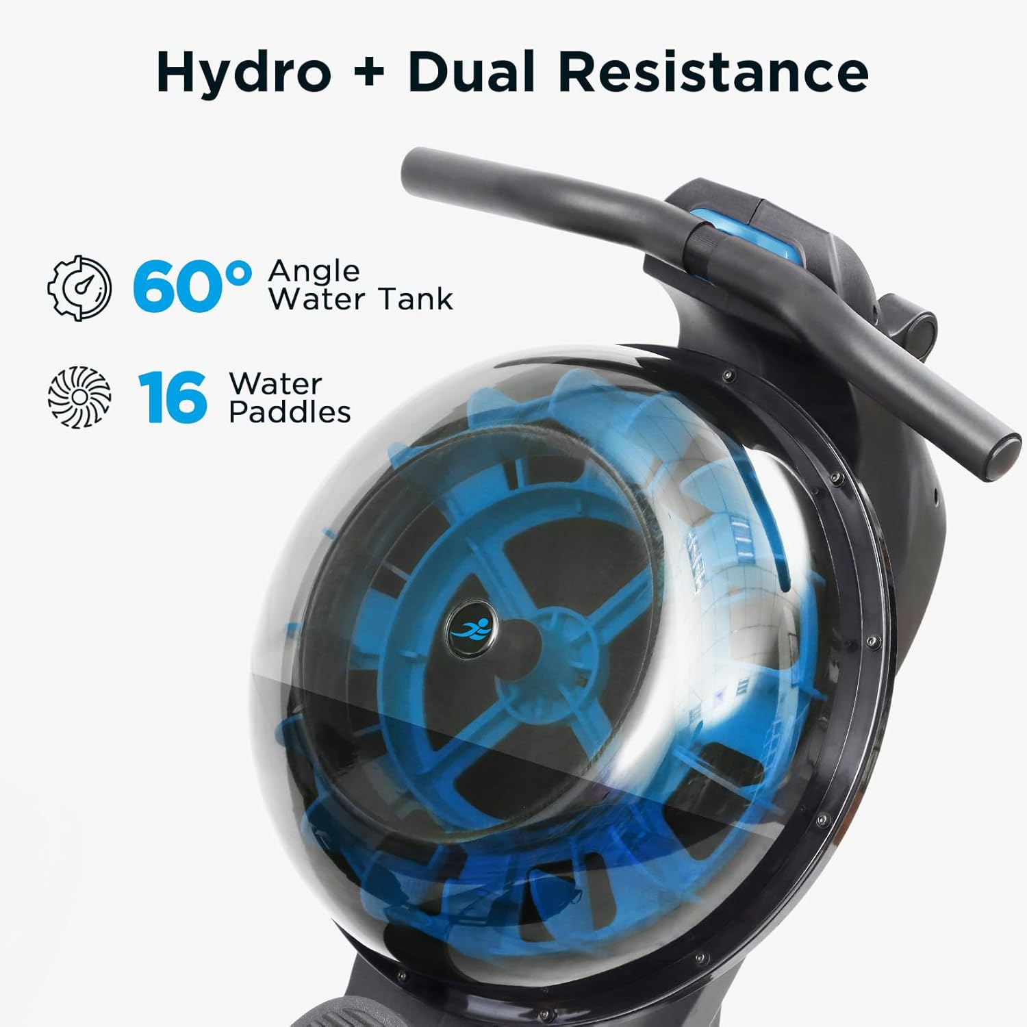 JLL Premium Magnetic Water Rowing Machine