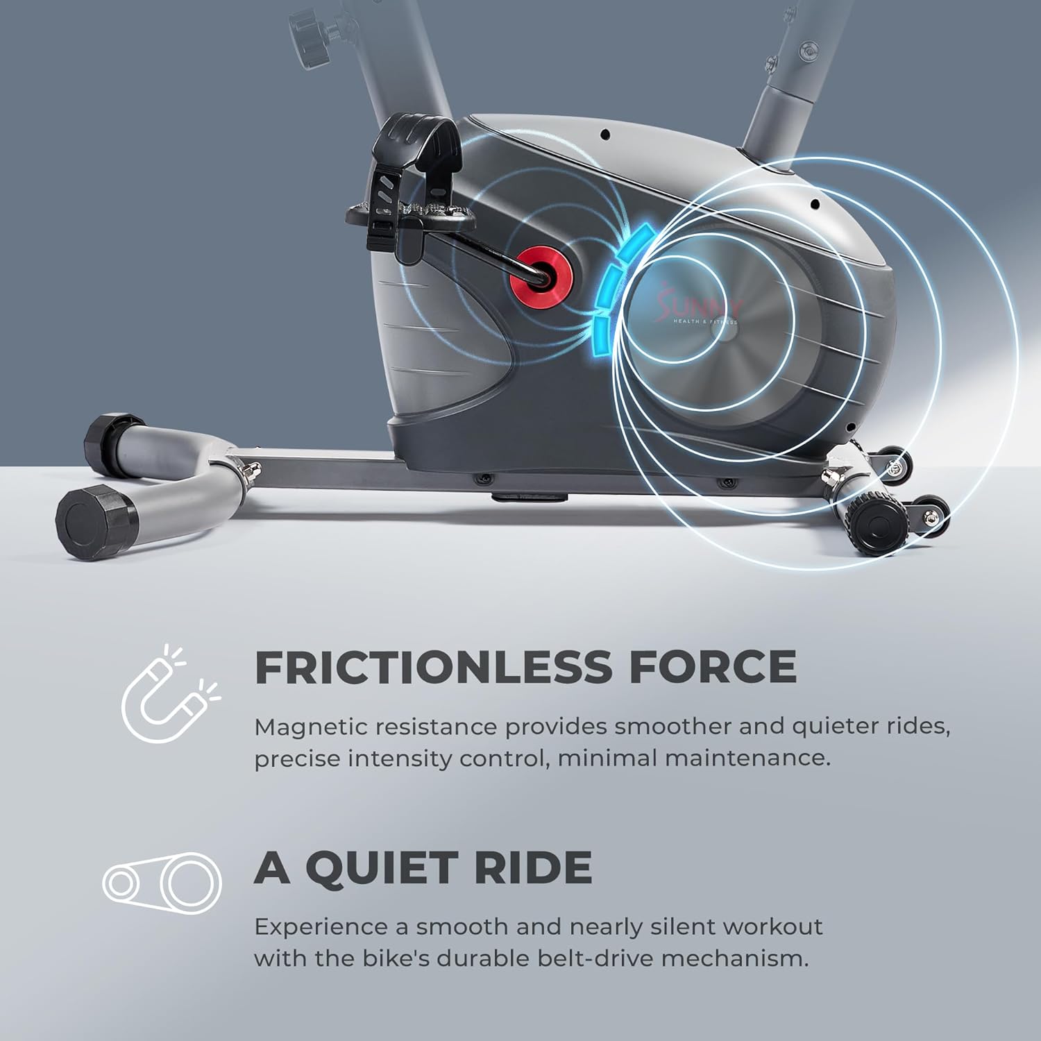 Sunny Health & Fitness Performance Upright Exercise Bike