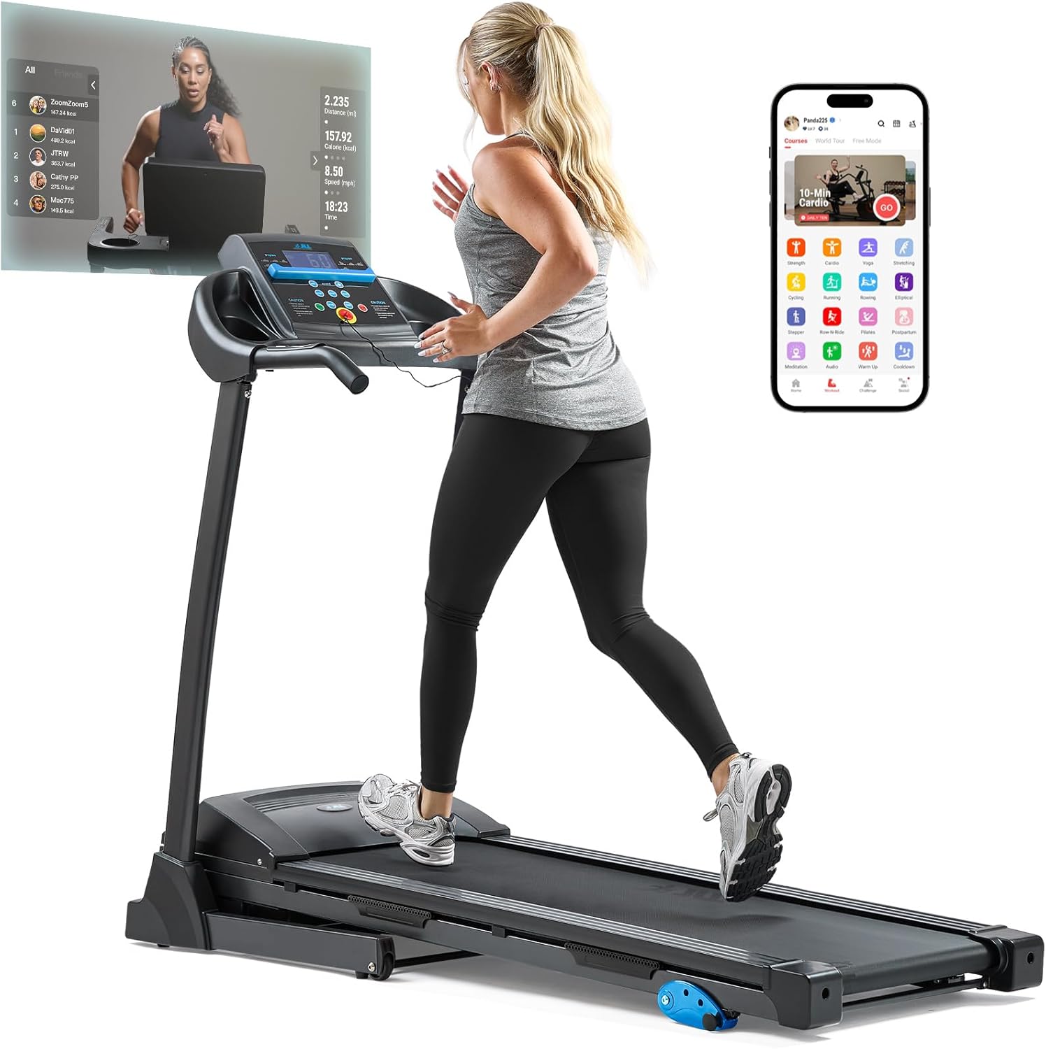 JLL T100 Foldable Treadmill