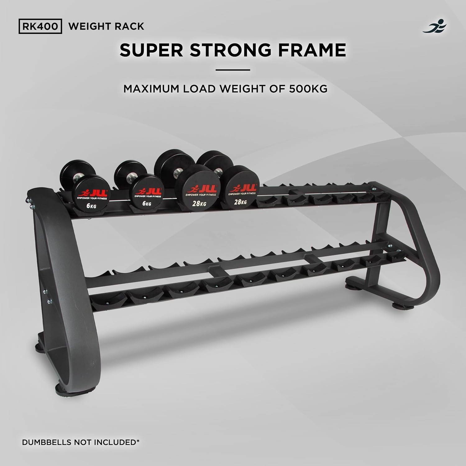 RK400-2 Tier Dumbbell Rack, Weight Stand