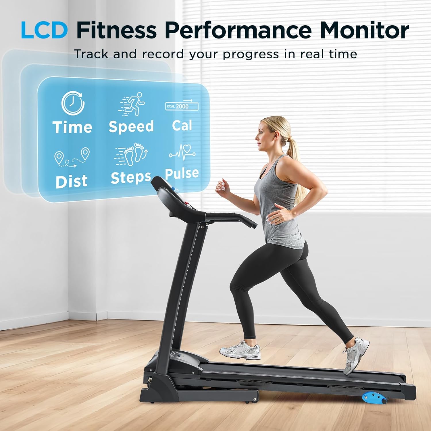 JLL T100 Foldable Treadmill