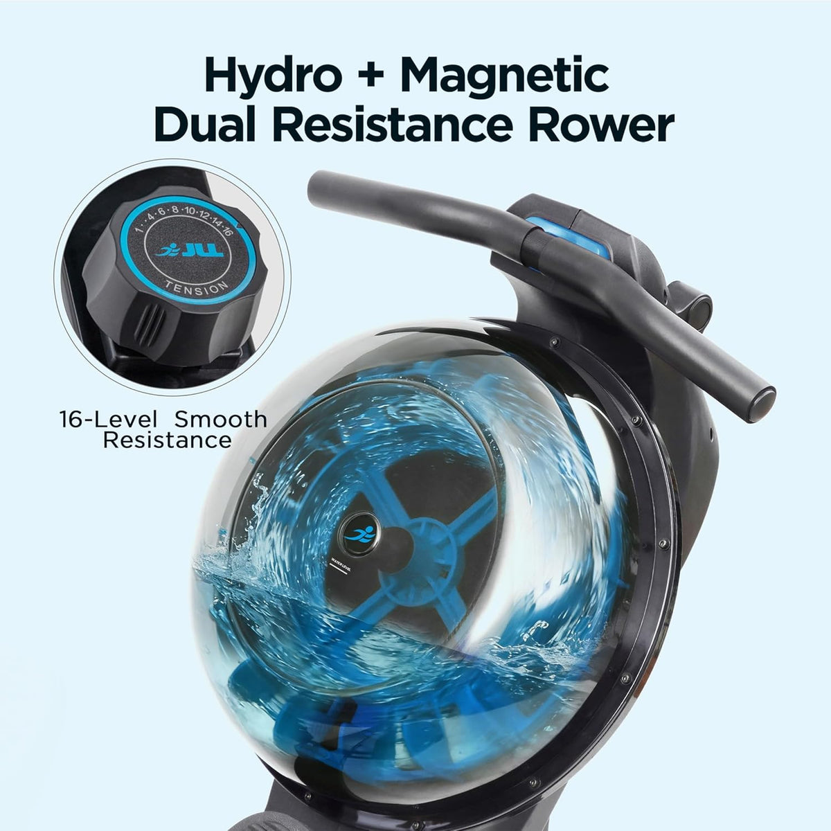 Premium Magnetic Water Rowing Machine