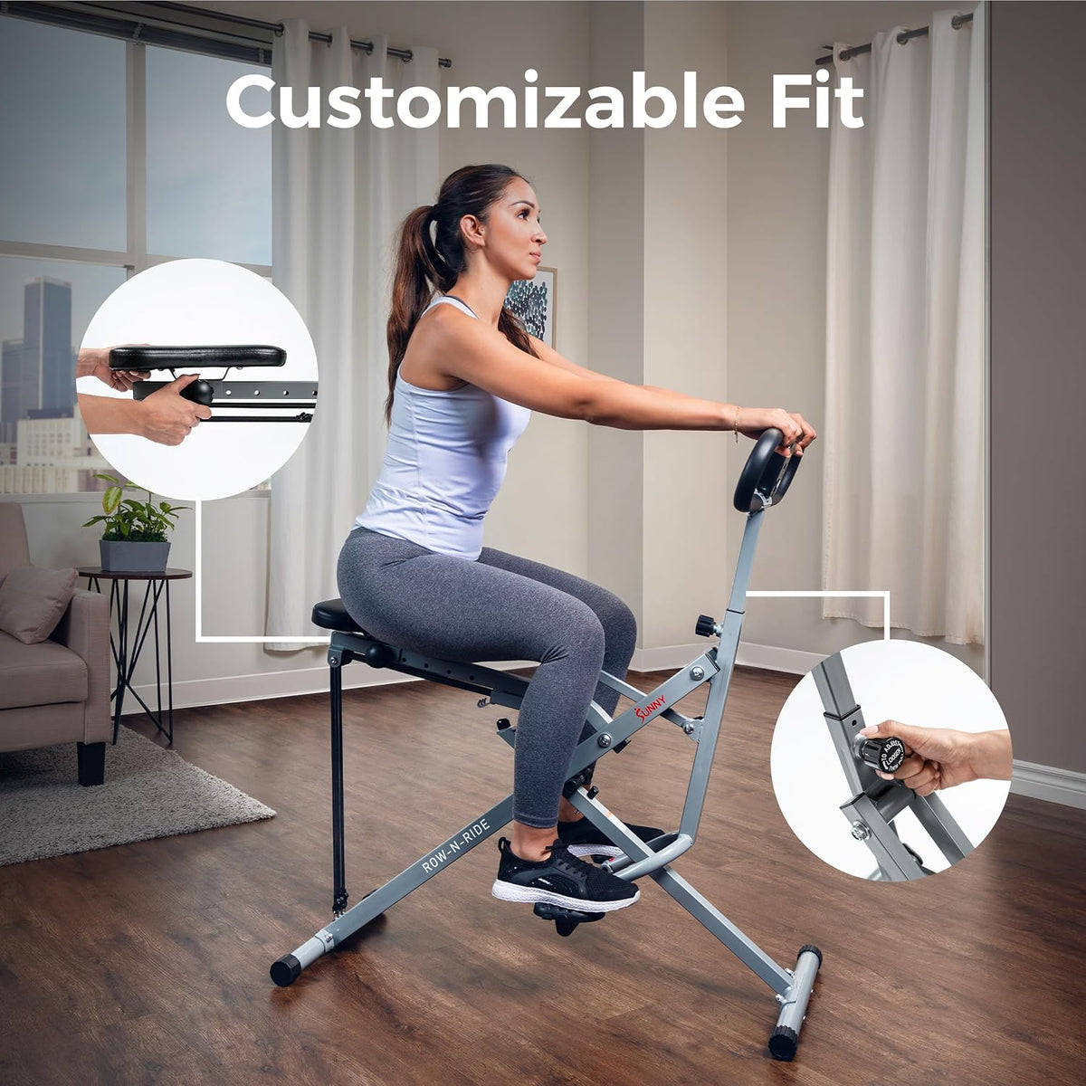 Row-N-Ride Squat Trainer
