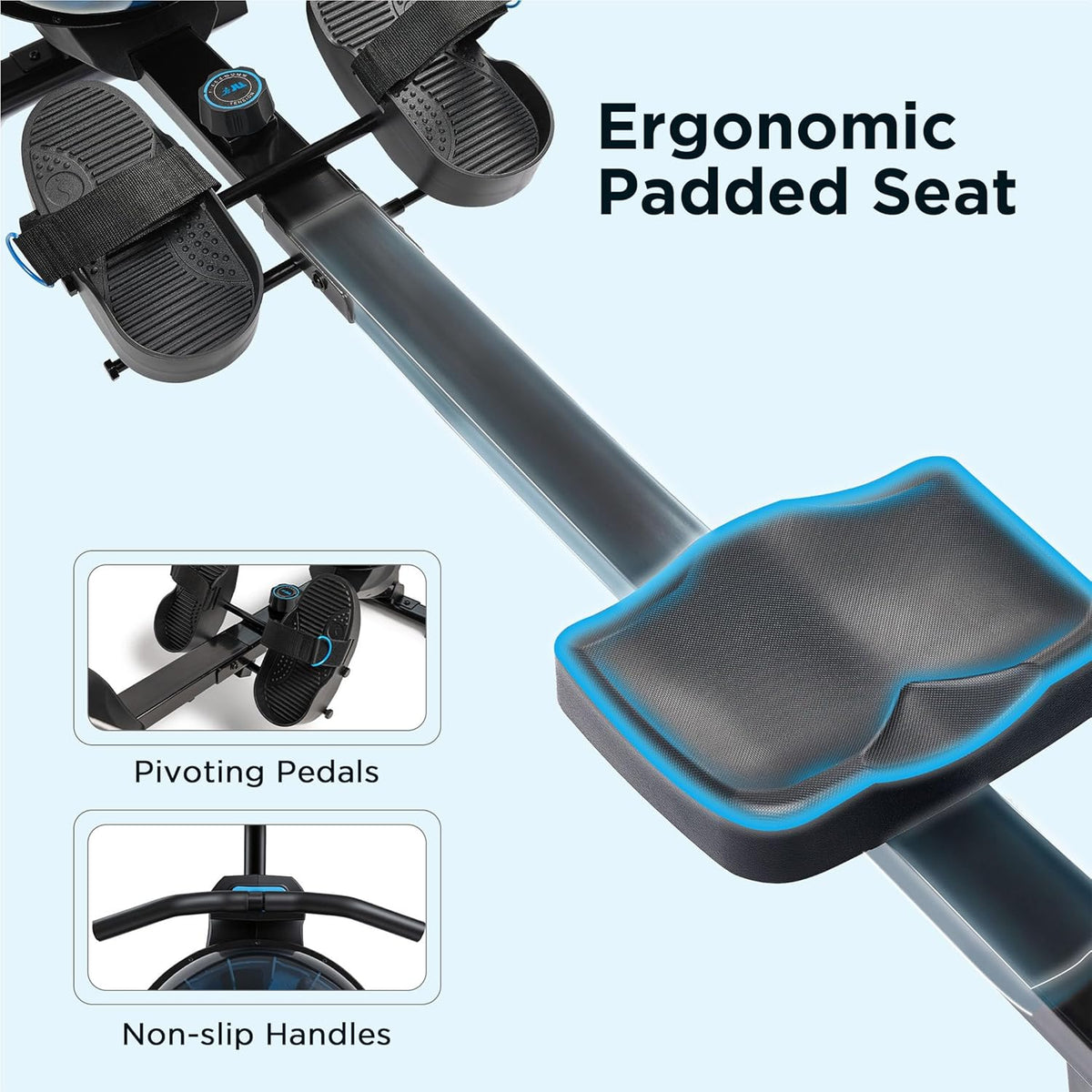Premium Magnetic Water Rowing Machine
