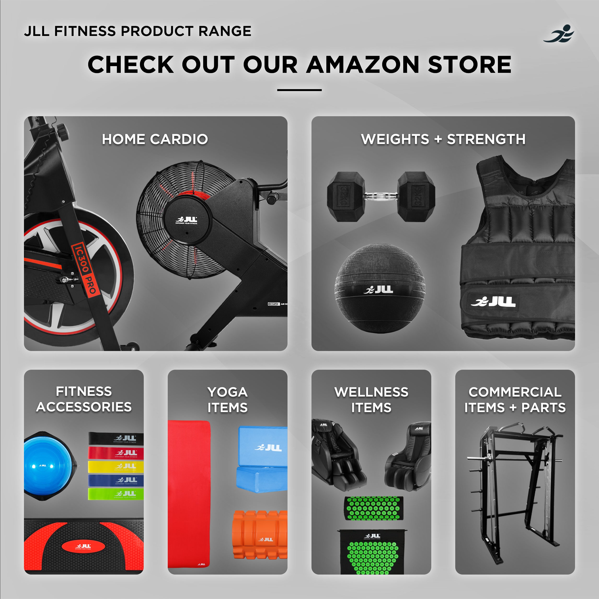 Rubber Hex Dumbbells 4kg - 32kg