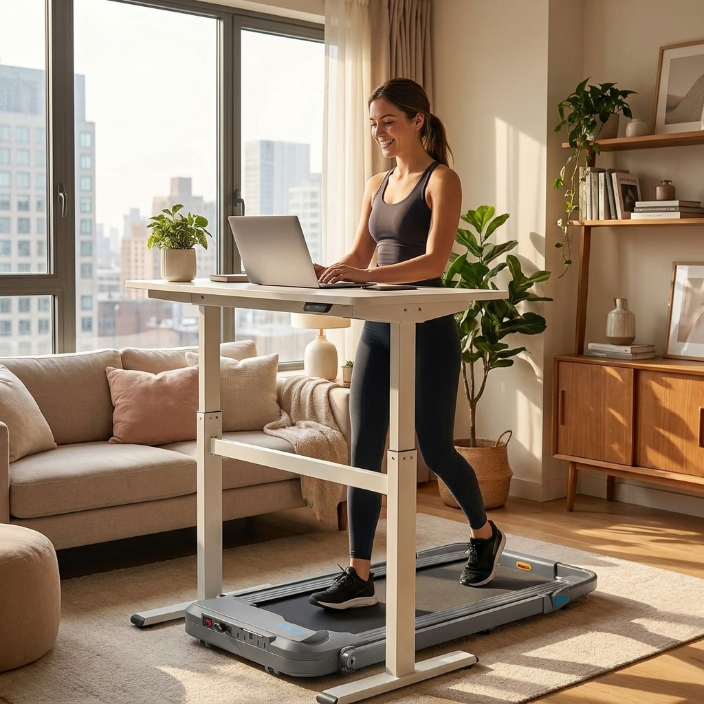 Helius Lite Smart 2 in 1 Walking Pad Treadmill