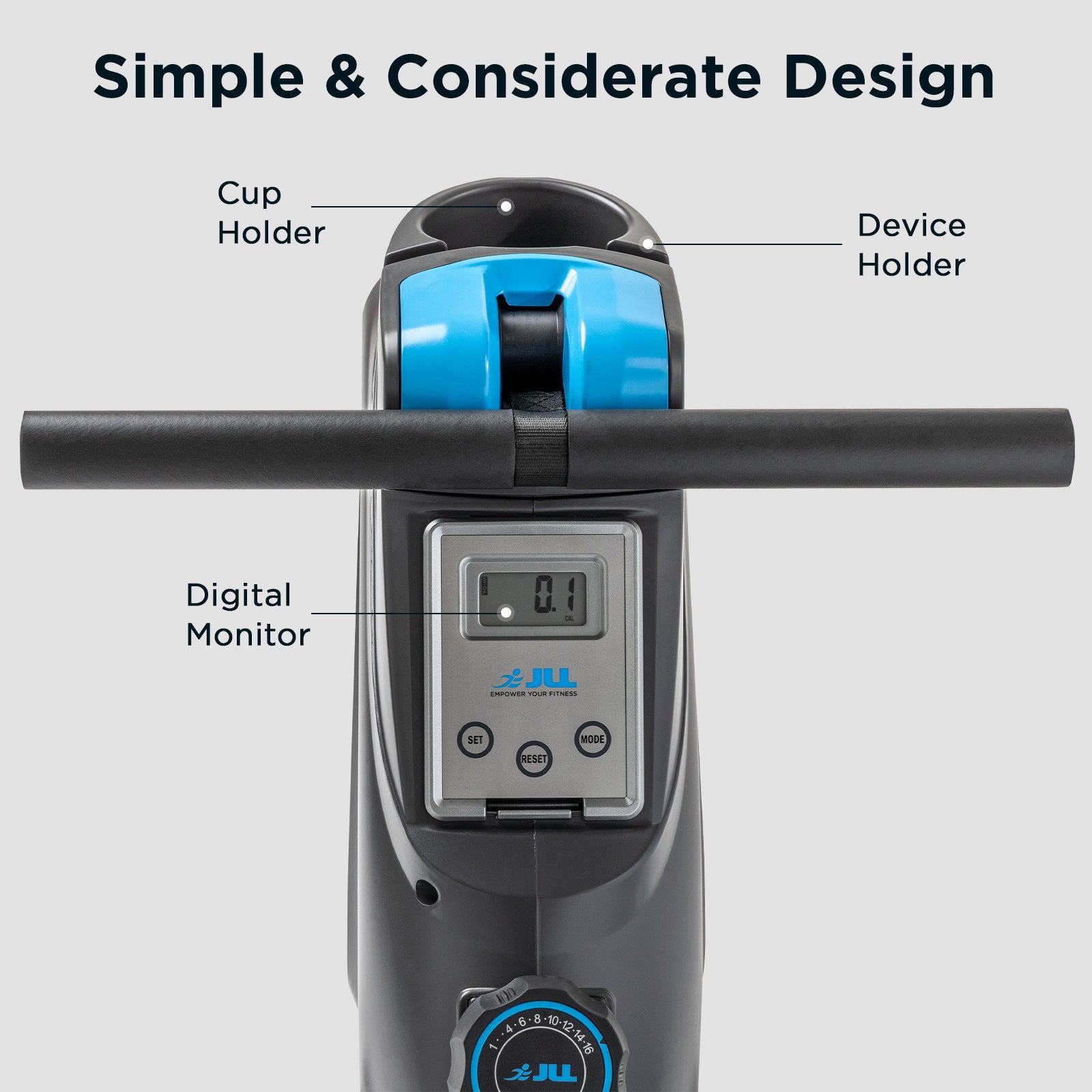 JLL Multi-Function Premium Magnetic Rowing Machine
