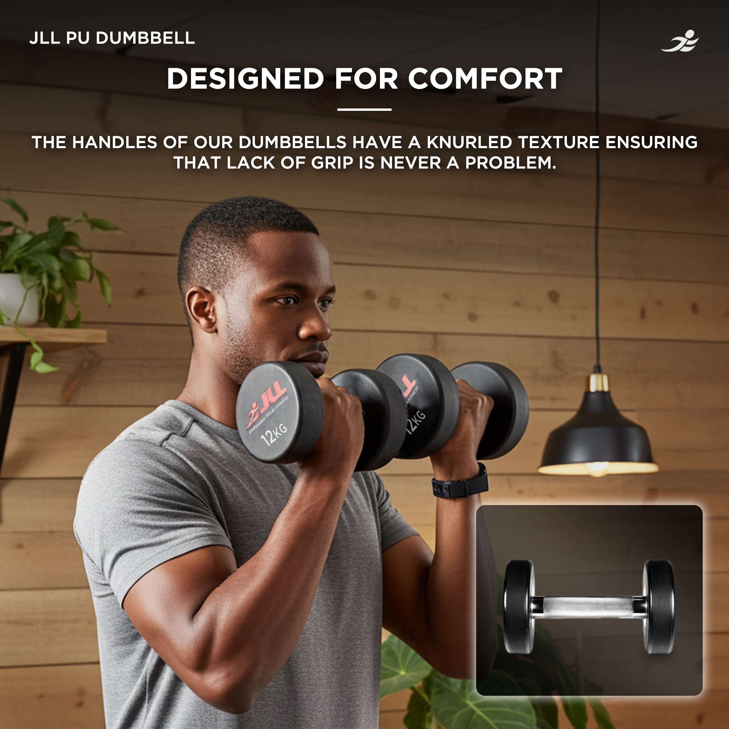 PU Dumbbells 4kg - 32kg