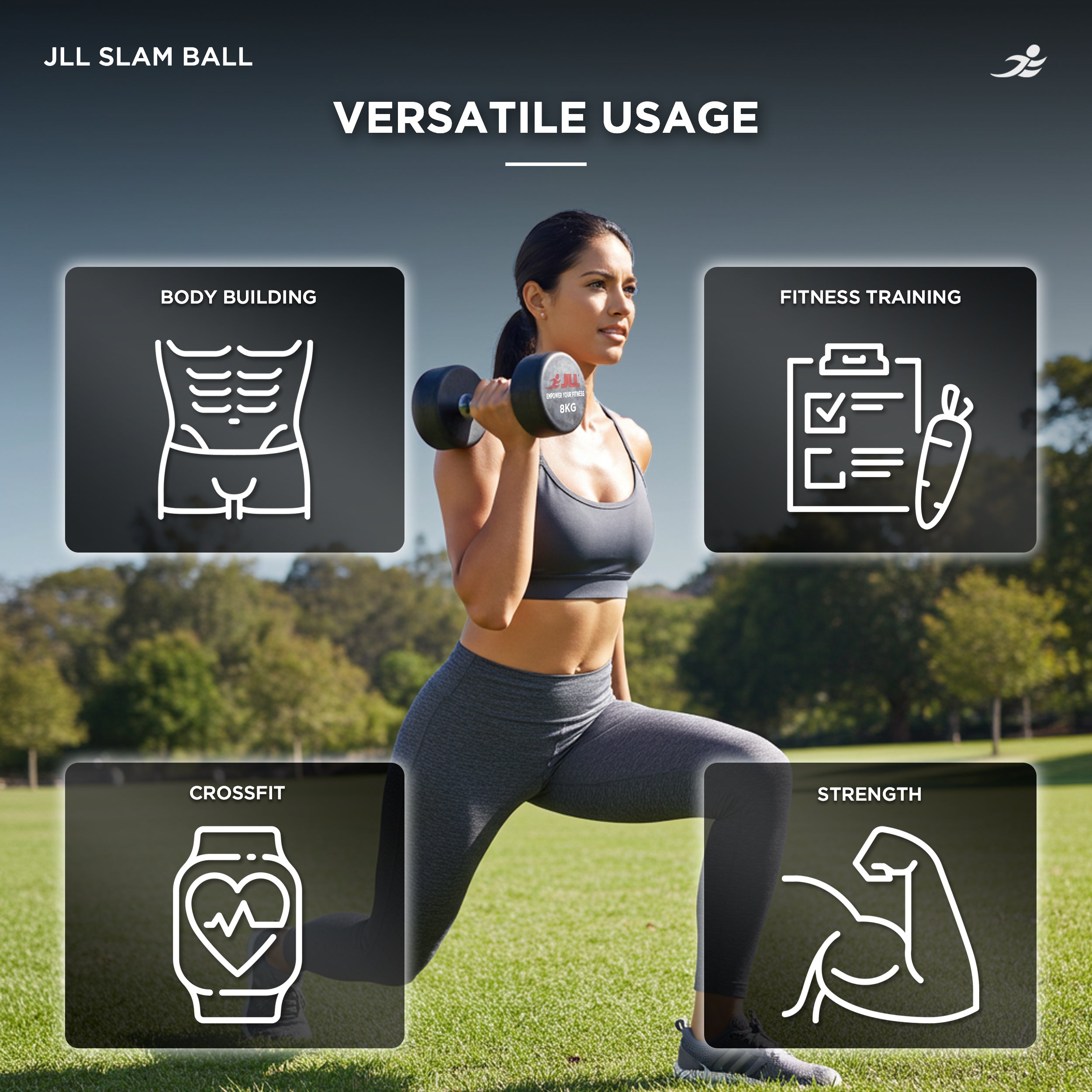 PU Dumbbells 4kg - 32kg