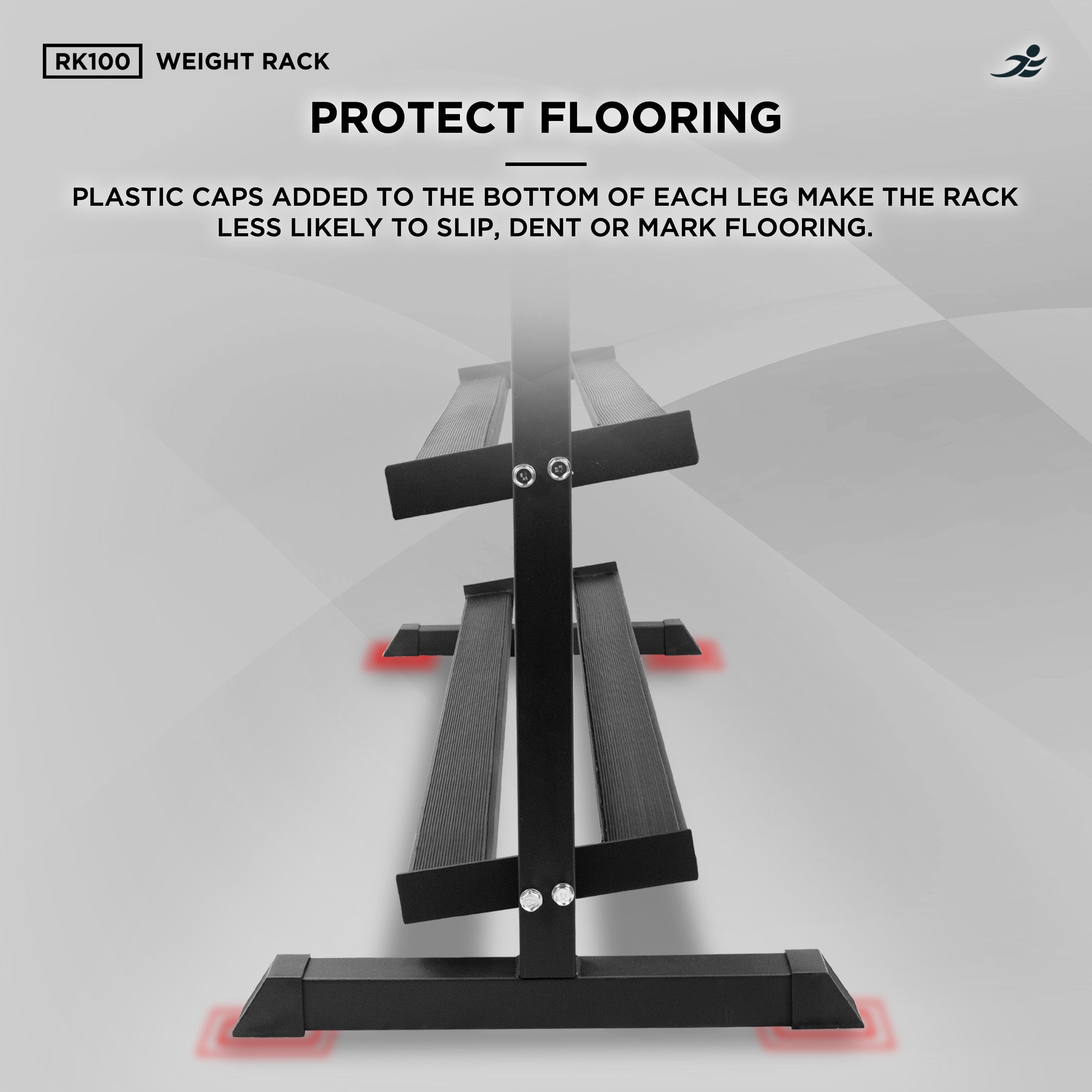 RK100-3 Tier Dumbbell Rack, Weight Stand