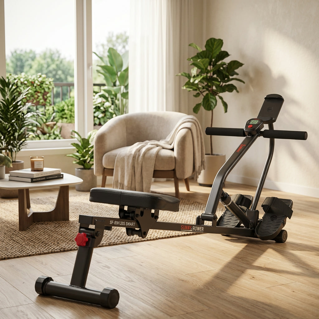 Smart Compact Hydraulic Rowing Machine