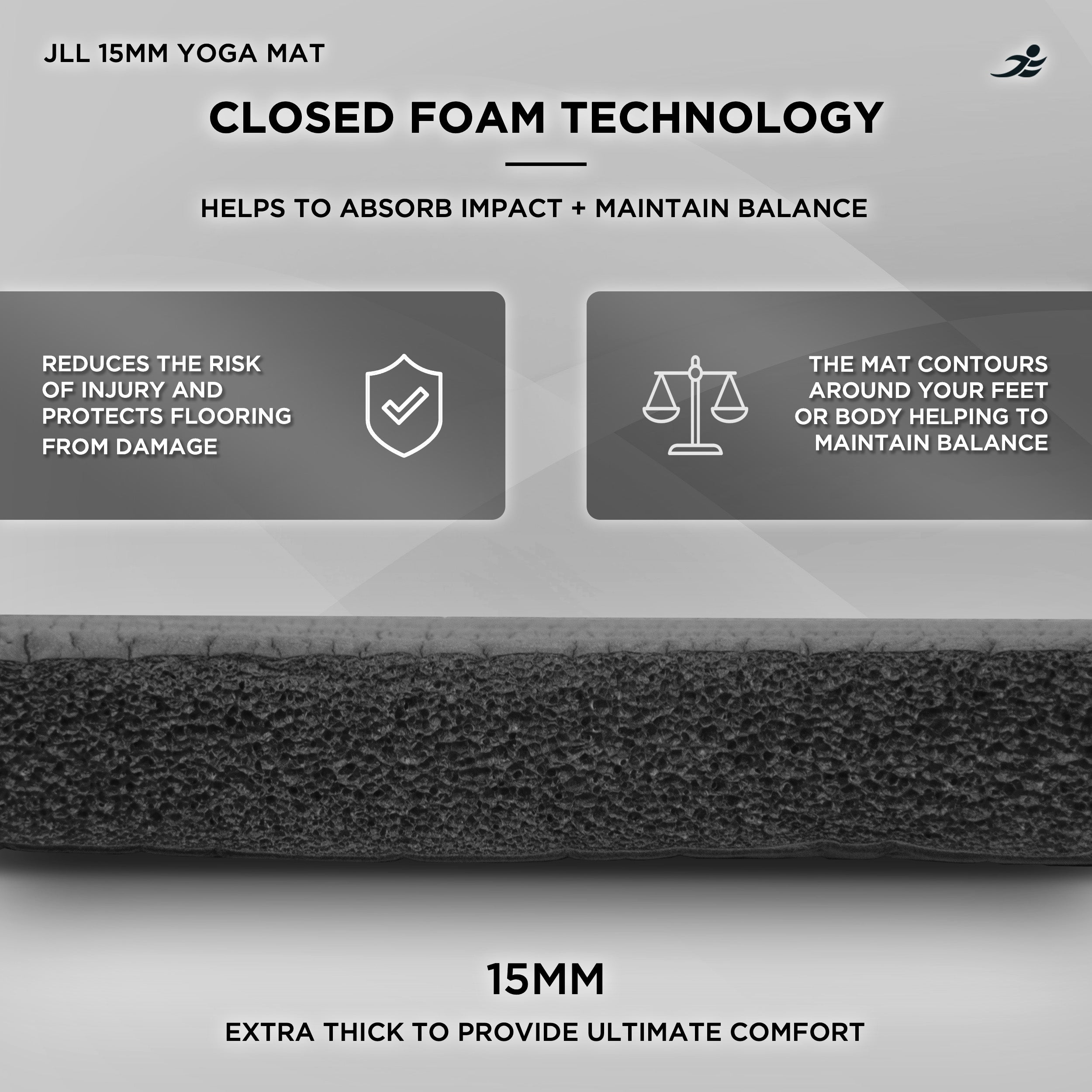 Yoga Mat 15mm Extra-Thick