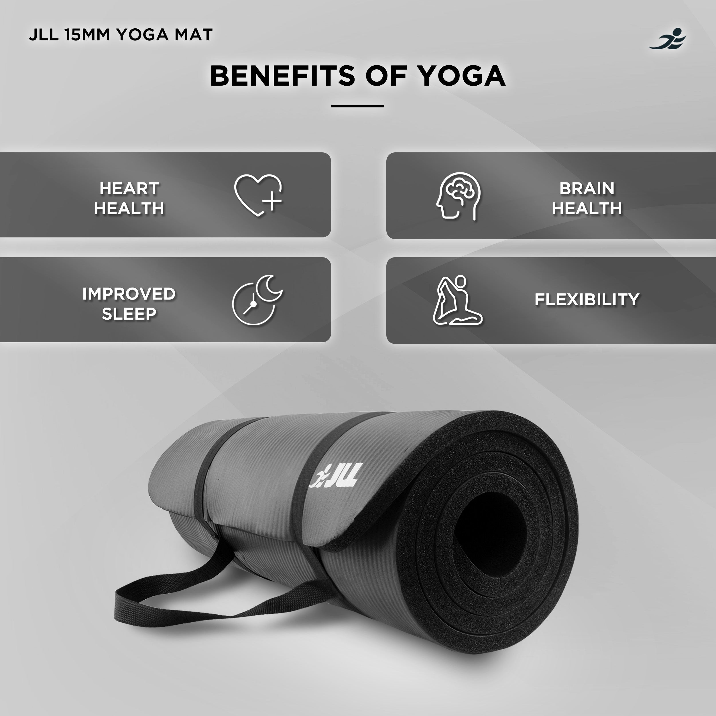15mm Yoga Mat Extra-Thick