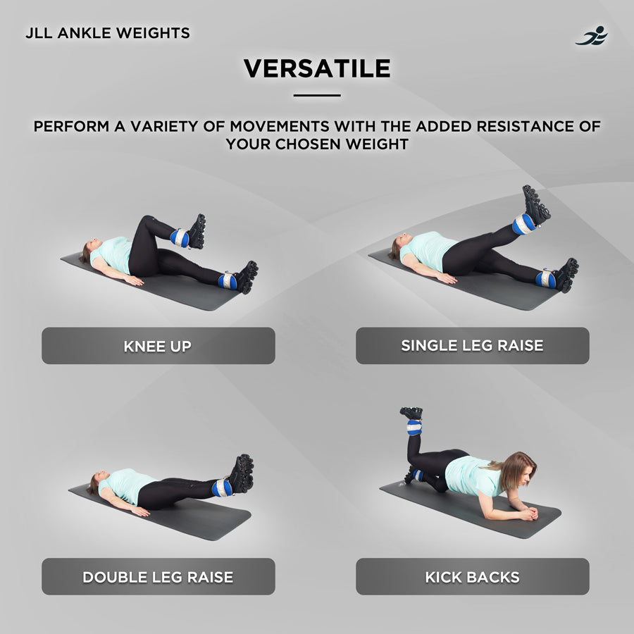 Ankle Weights 0.5kg - 2.5kg