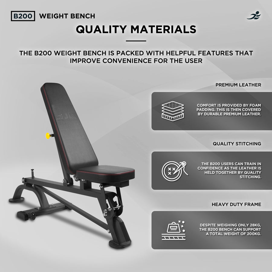 B200 Adjustable Weight Bench