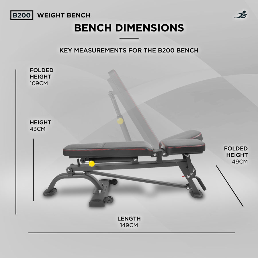 B200 Adjustable Weight Bench