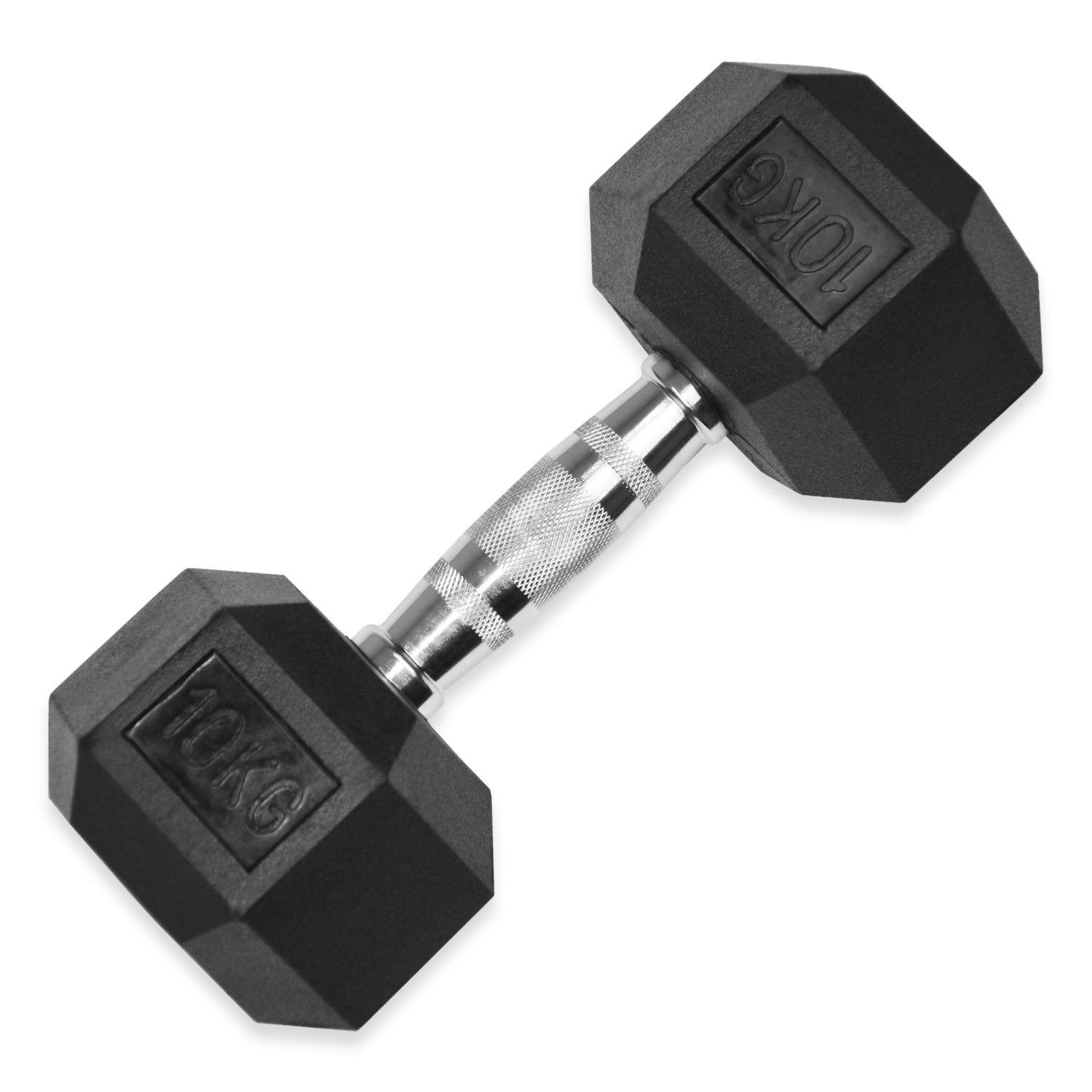 Rubber Hex Dumbbells 4kg - 32kg