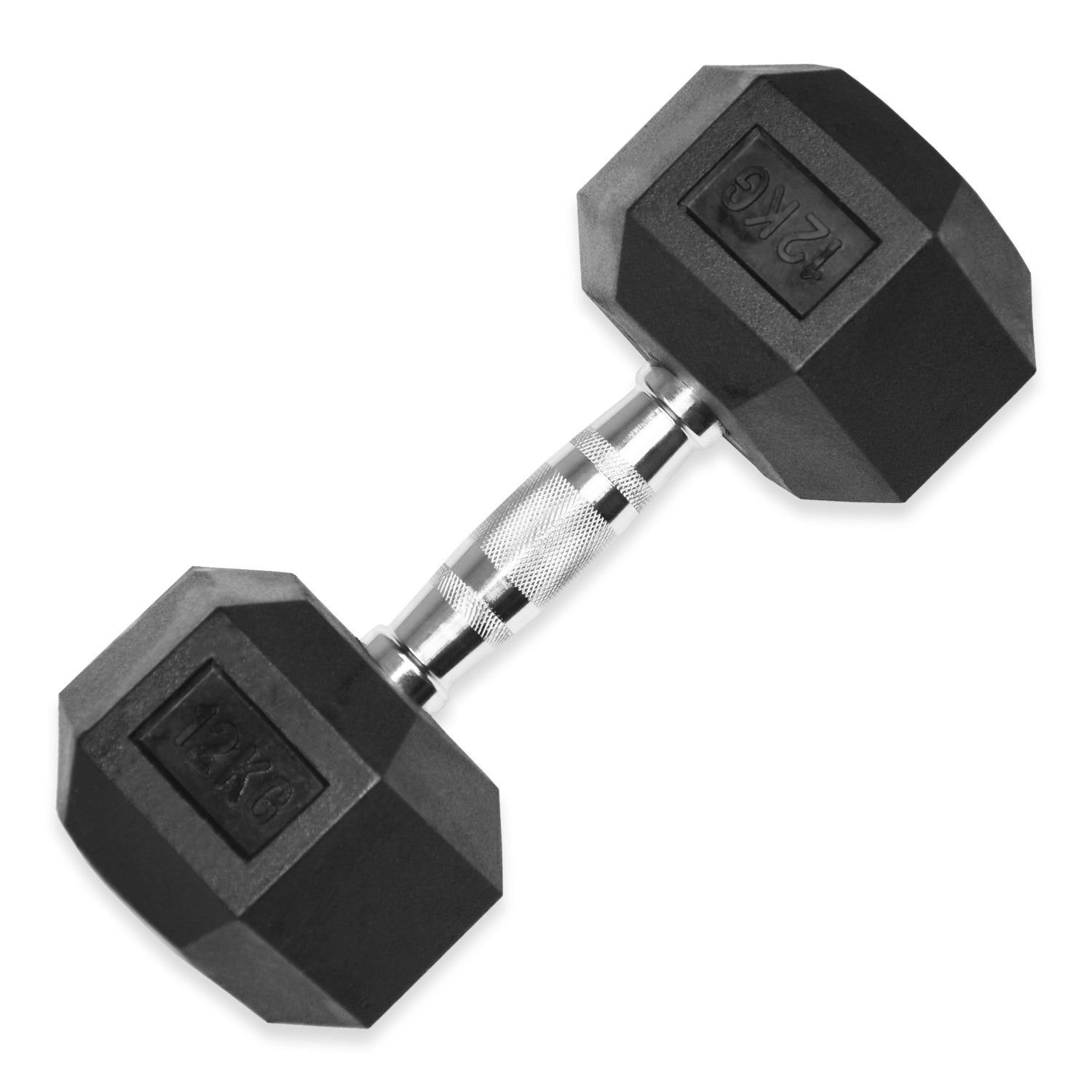 Rubber Hex Dumbbells 4kg - 32kg