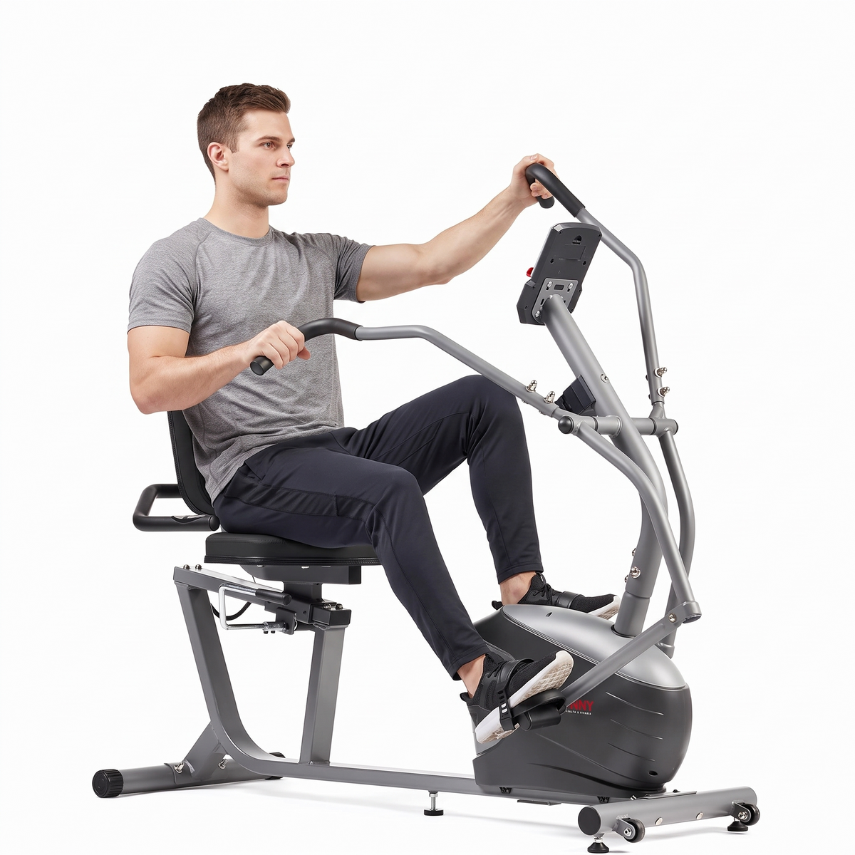 Performance Interactive Recumbent Bike with Arm Exerciser