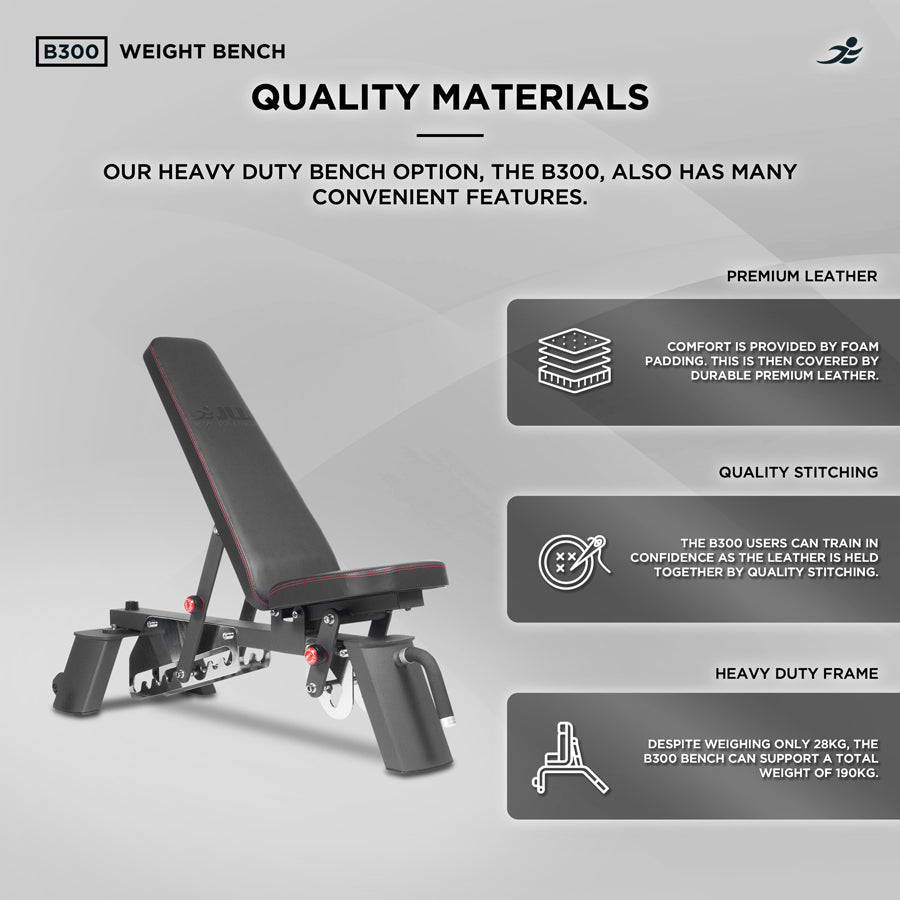 B300 Adjustable Weight Bench