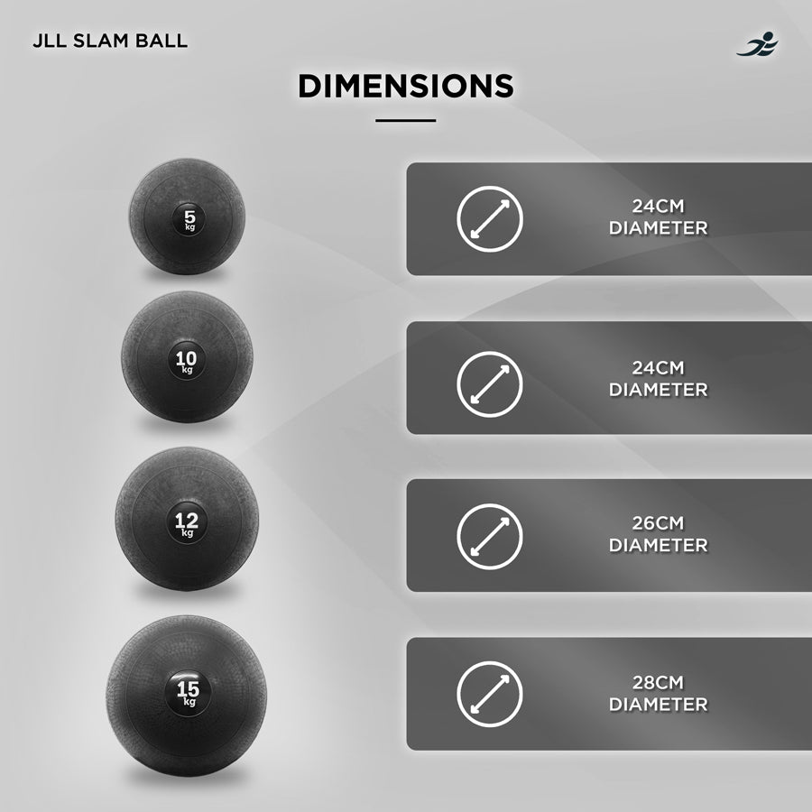 Heavy Duty Slam Ball - Available in 5kg, 10kg, 12kg & 15kg