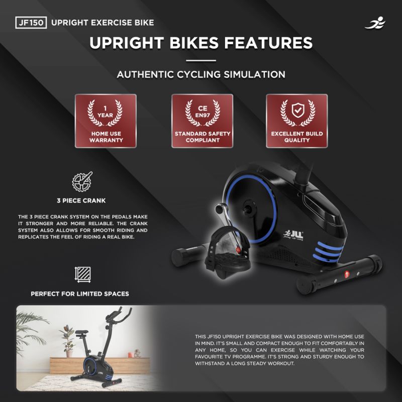 JF150 Home Exercise Bike - Magnetic Resistance