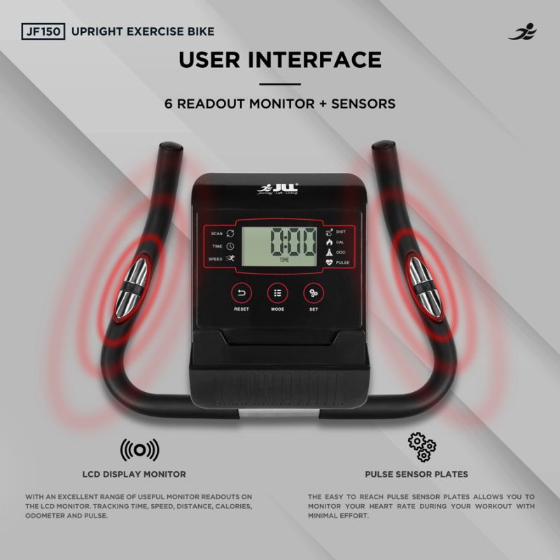 JF150 Home Exercise Bike - Magnetic Resistance
