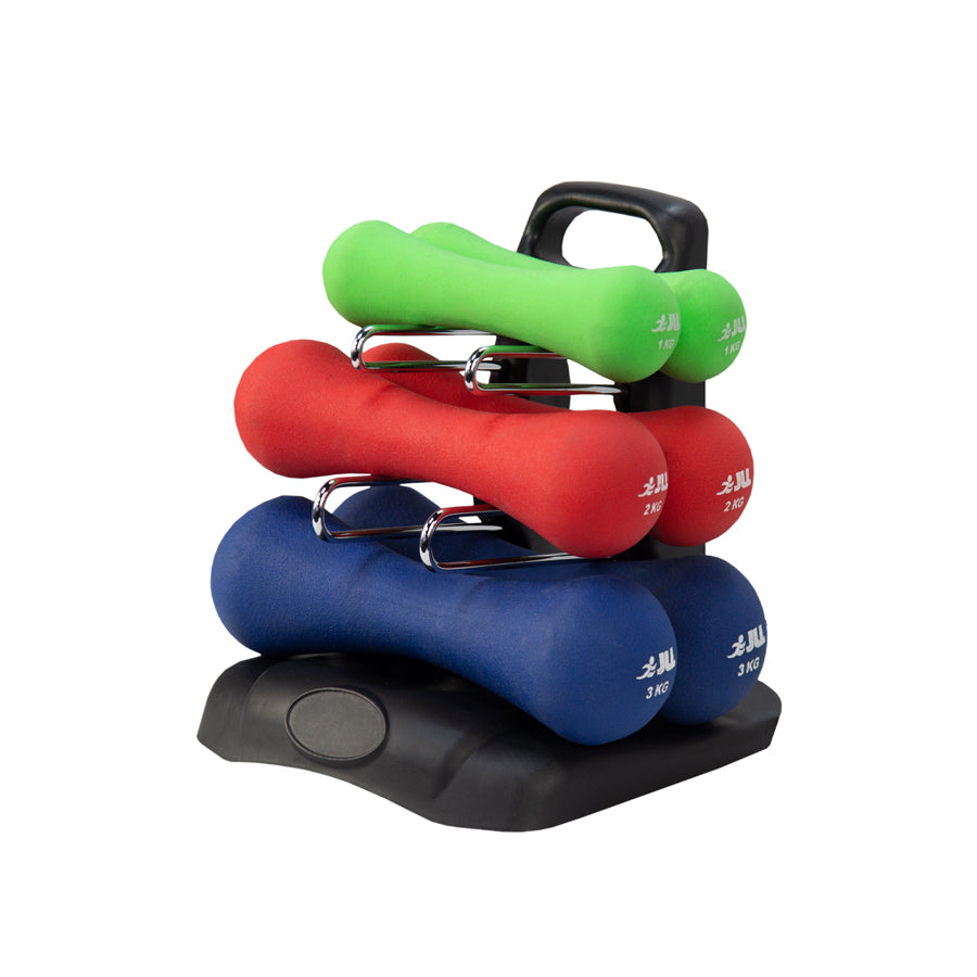 Ergonomic Neoprene Dumbbells Set