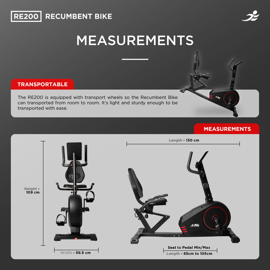 Refurbished RE200 Recumbent Bike