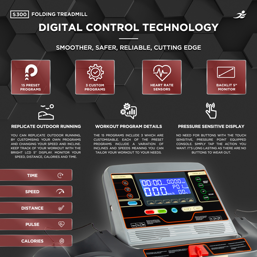 S300 Folding Treadmill
