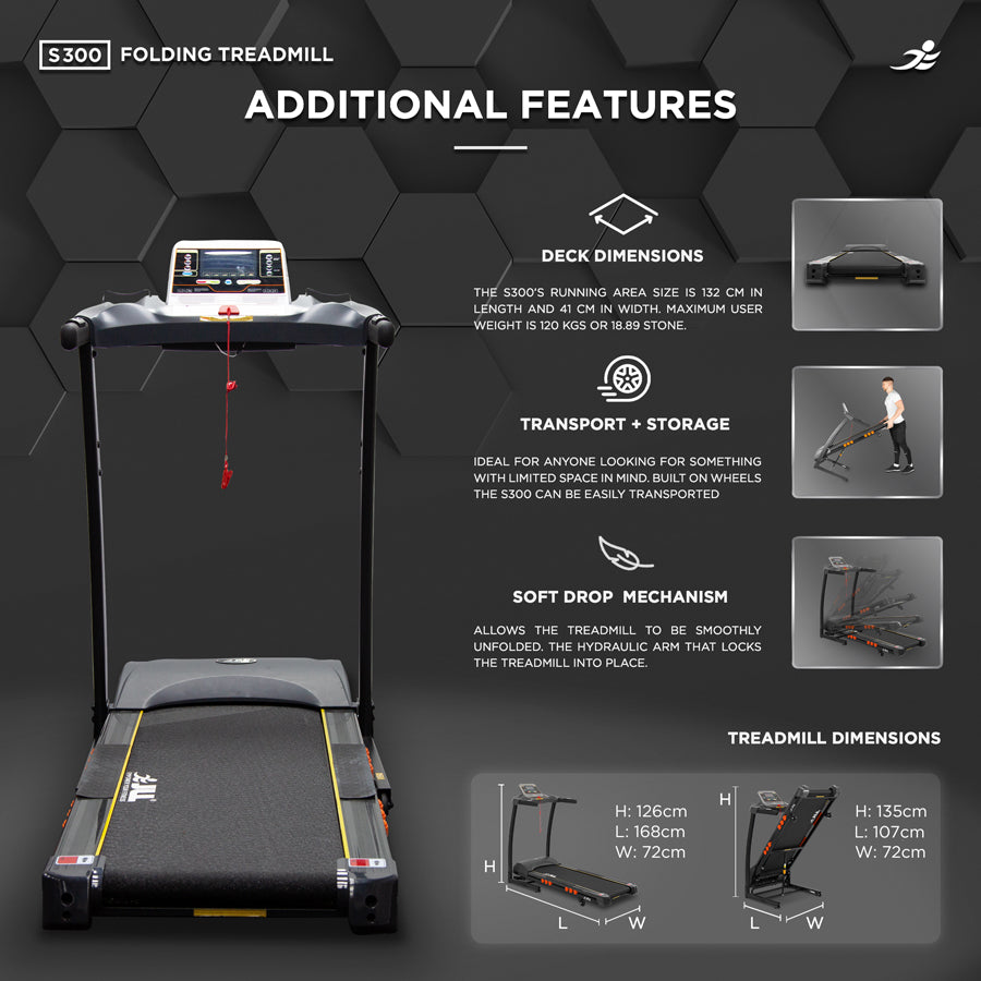 S300 Folding Treadmill