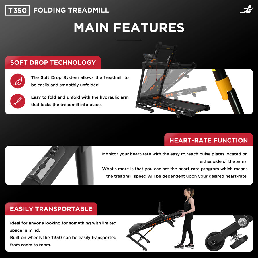 T350 Folding Treadmill - Packaging Damage