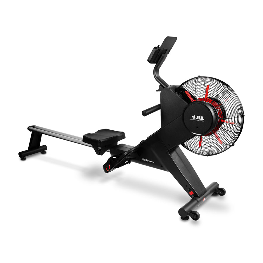 Ventus 3 Air Rowing Machine - Air and Electro-Magnetic Dual Resistance Rower for Home Use, 11 Readout LCD Monitor