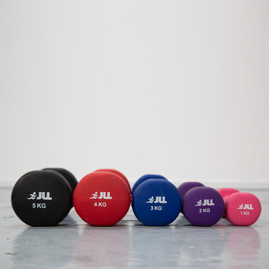 Refurbished Neoprene Dumbbells 1KG - 5KG