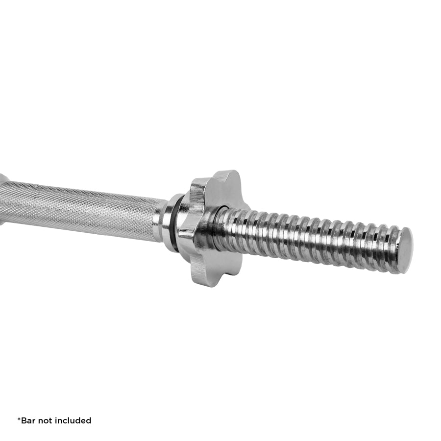 Chrome Spinlock Collars (Pair) for Standard 1” Bars