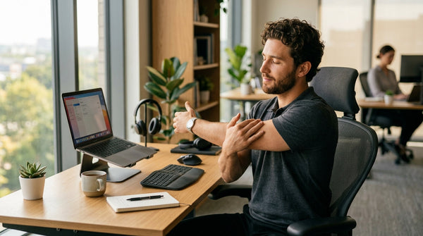 10-Minute Desk Exercises: Quick Office Workout to Boost Energy