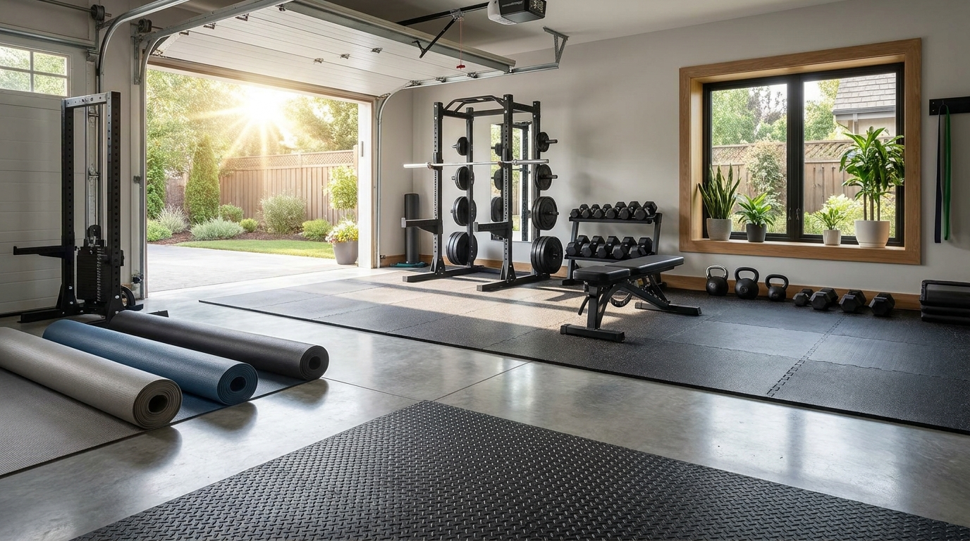 The Ultimate Garage Gym Flooring Guide