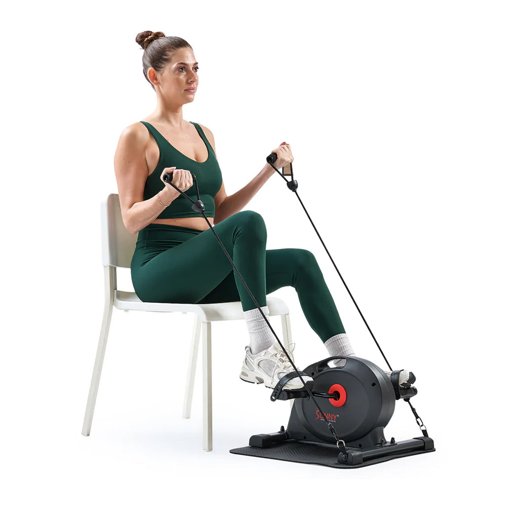 Smart Mini Exercise Bike & Resistance Band & Mat