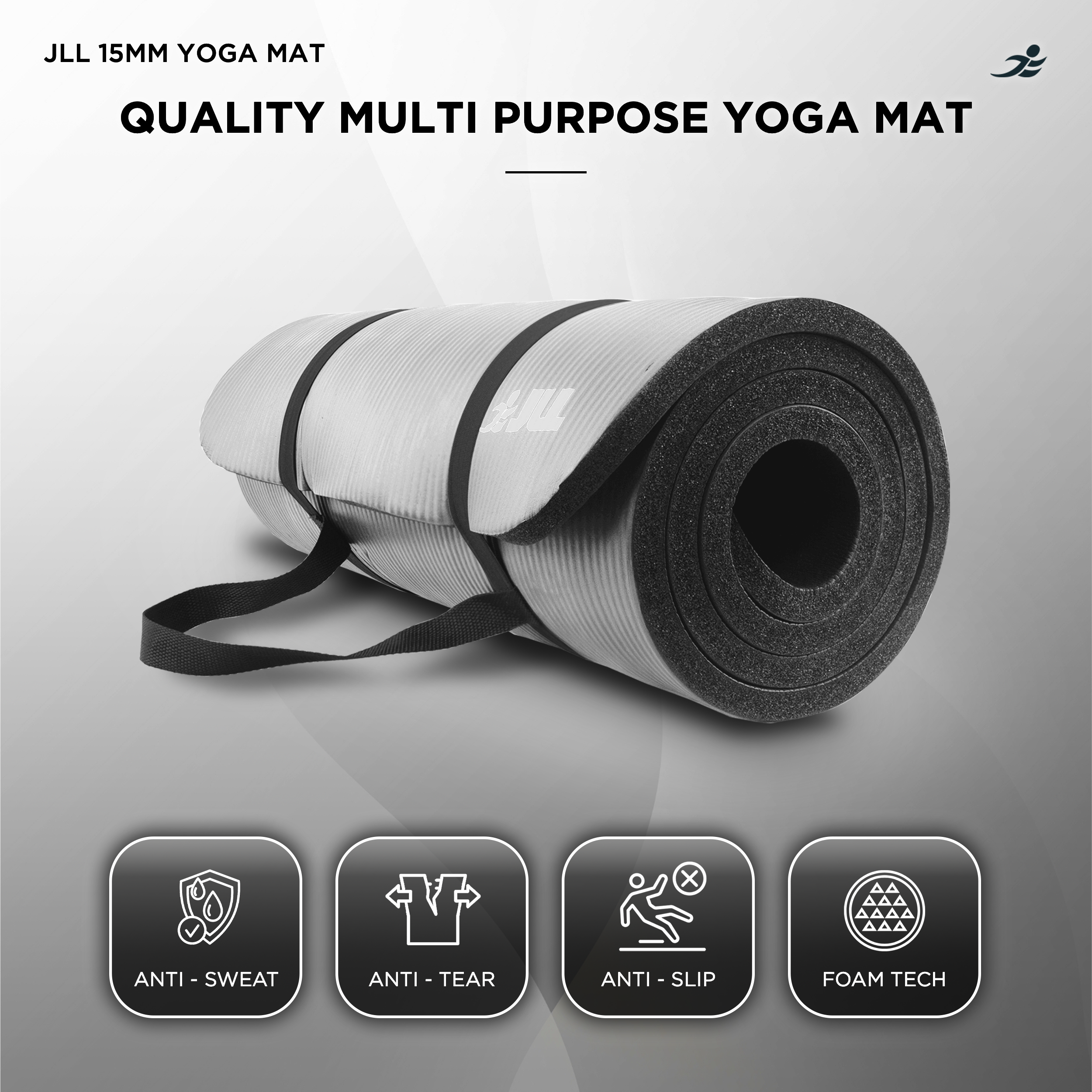 15mm Yoga Mat Extra-Thick