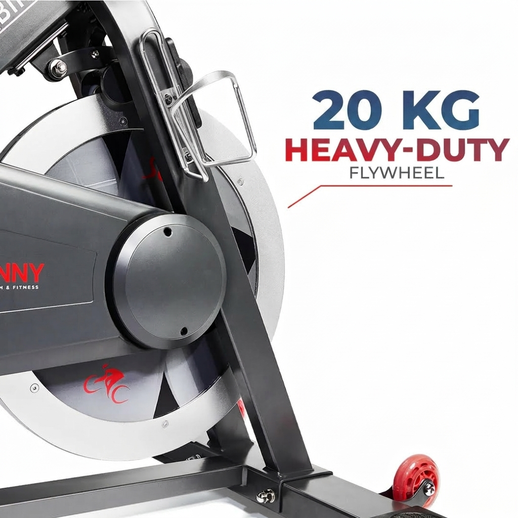 Premium Smart Magnetic Belt Drive Indoor Cycling Exercise Bike