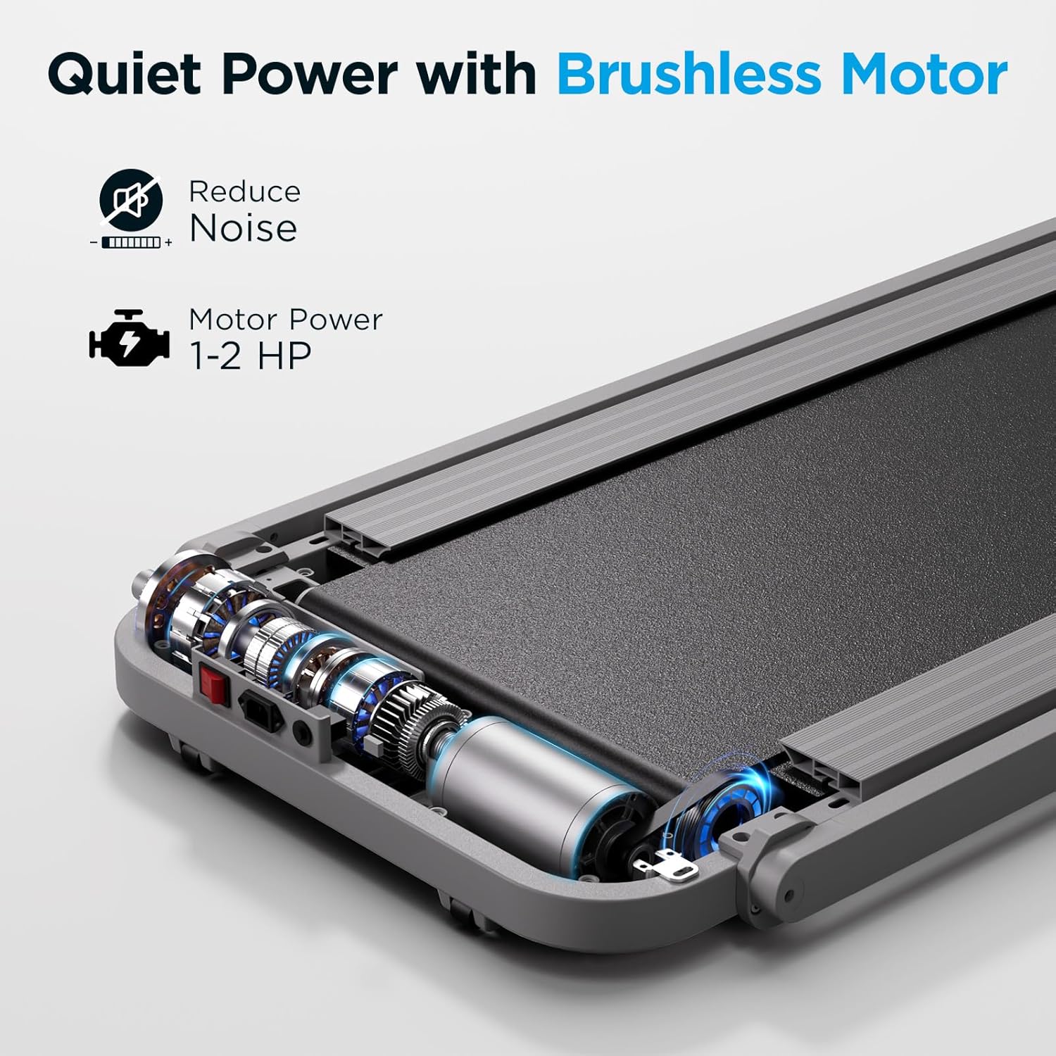 JLL Helius Lite Smart Brushless Motor Treadpad® Treadmill